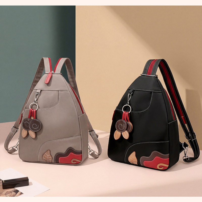 Fashion Backpack Women - حقيبة ظهر نسائية للخارج، عصرية، مقاومة