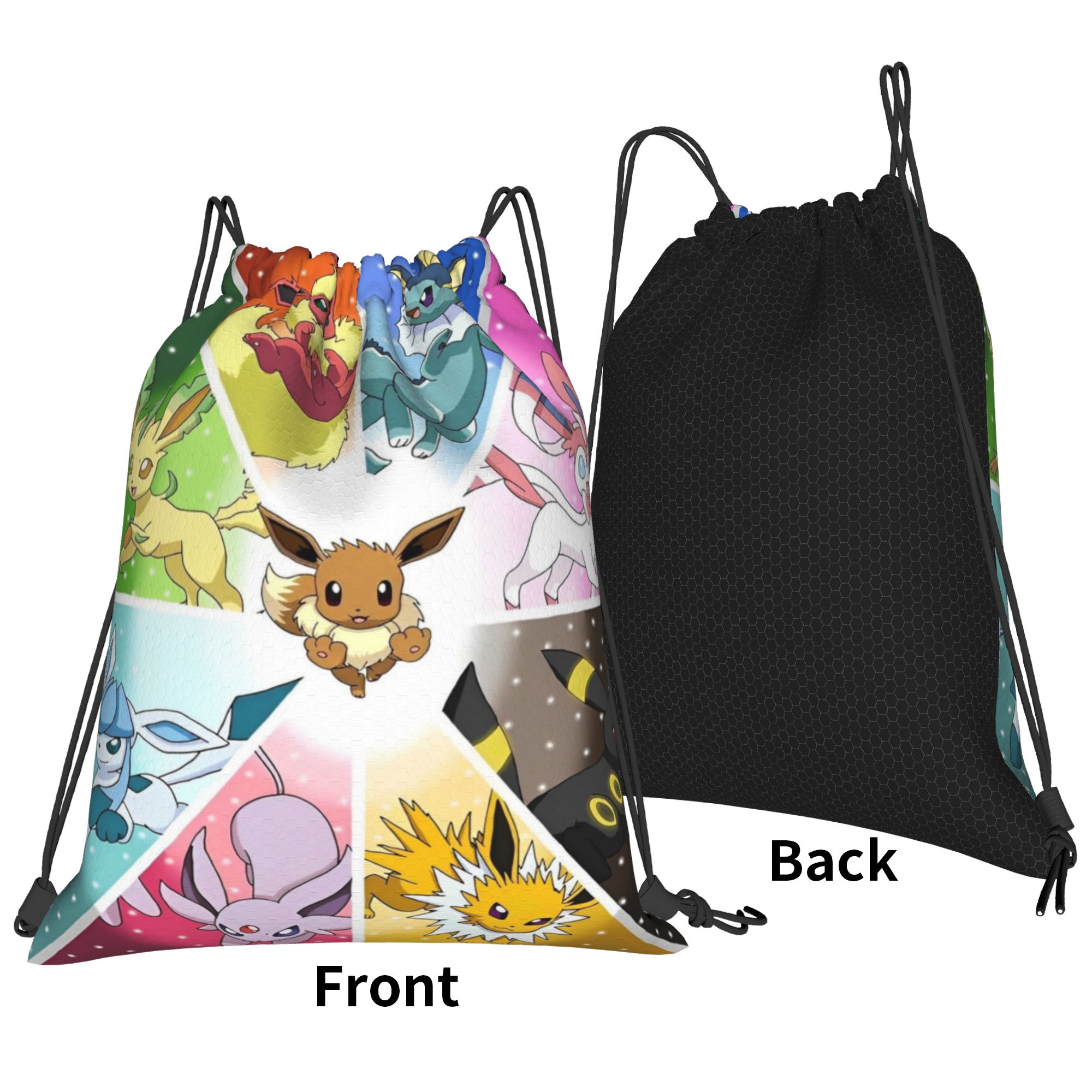 حقيبة ظهر بوكيمون من التسعينيا - مراجعة Drawstring Gym Bag وسعره