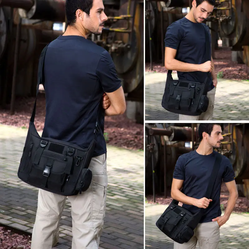 14 بوصة محمول حقيبة كتف الرجال - مراجعة Rucksack Military Style وسعره