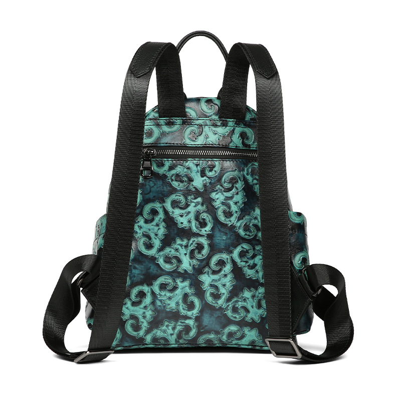 حقيبة ظهر نسائية من الجلد الطب - مراجعة Leather Backpack Vintage وسعره