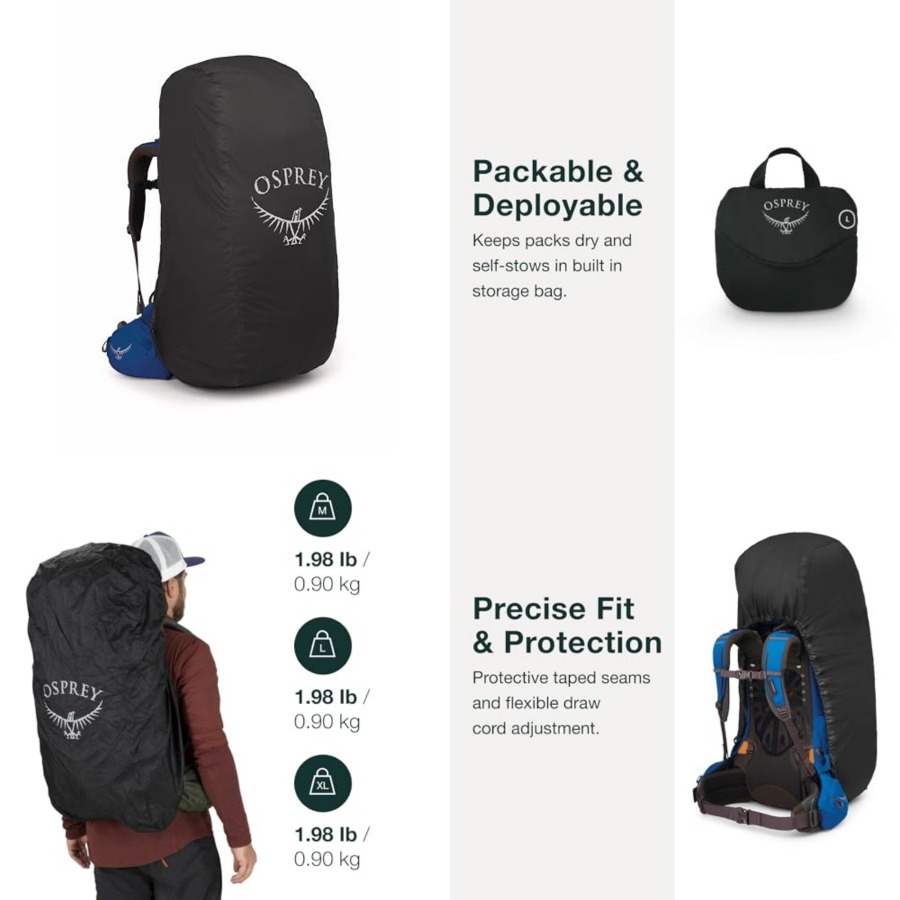 غطاء واقٍ من المطر خفيف الوزن  - مراجعة Rain Cover Backpack وسعره