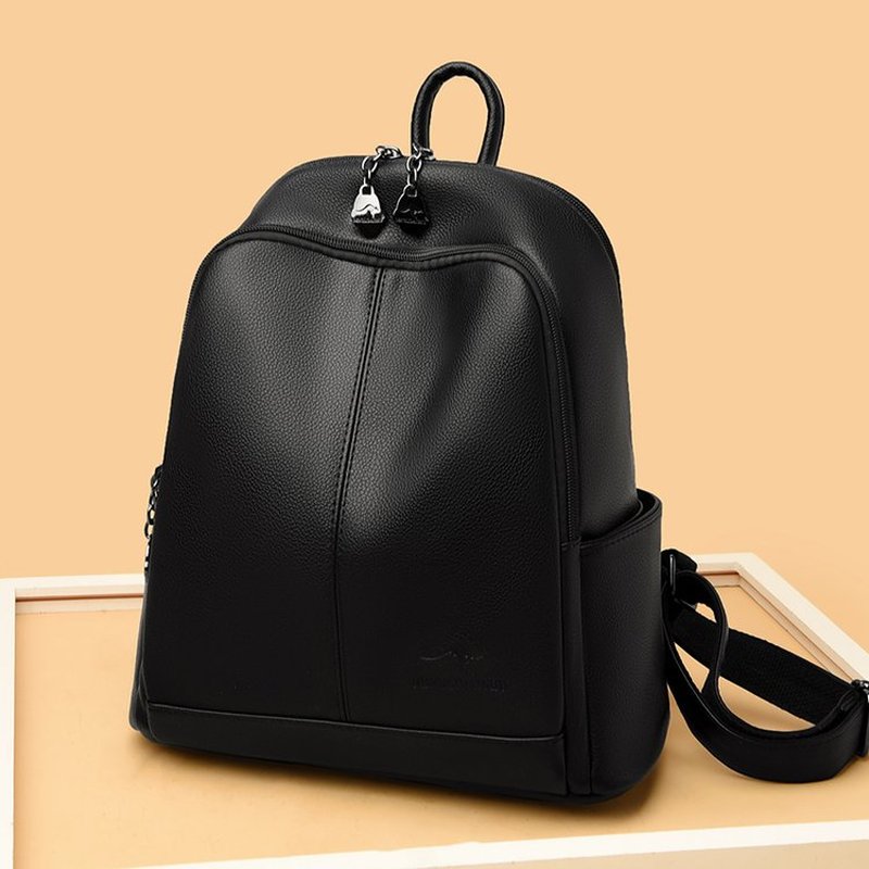حقائب ظهر سفرية جديدة من الجلد - مراجعة Leather Backpack Vintage وسعره